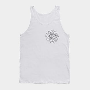 Pattern Bloom - Mandala Flower Art Tank Top